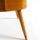 Beautiful original Mid Century teak sewing box with hinged compartments