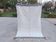 White rug in natural wool, 250cm x 150cm