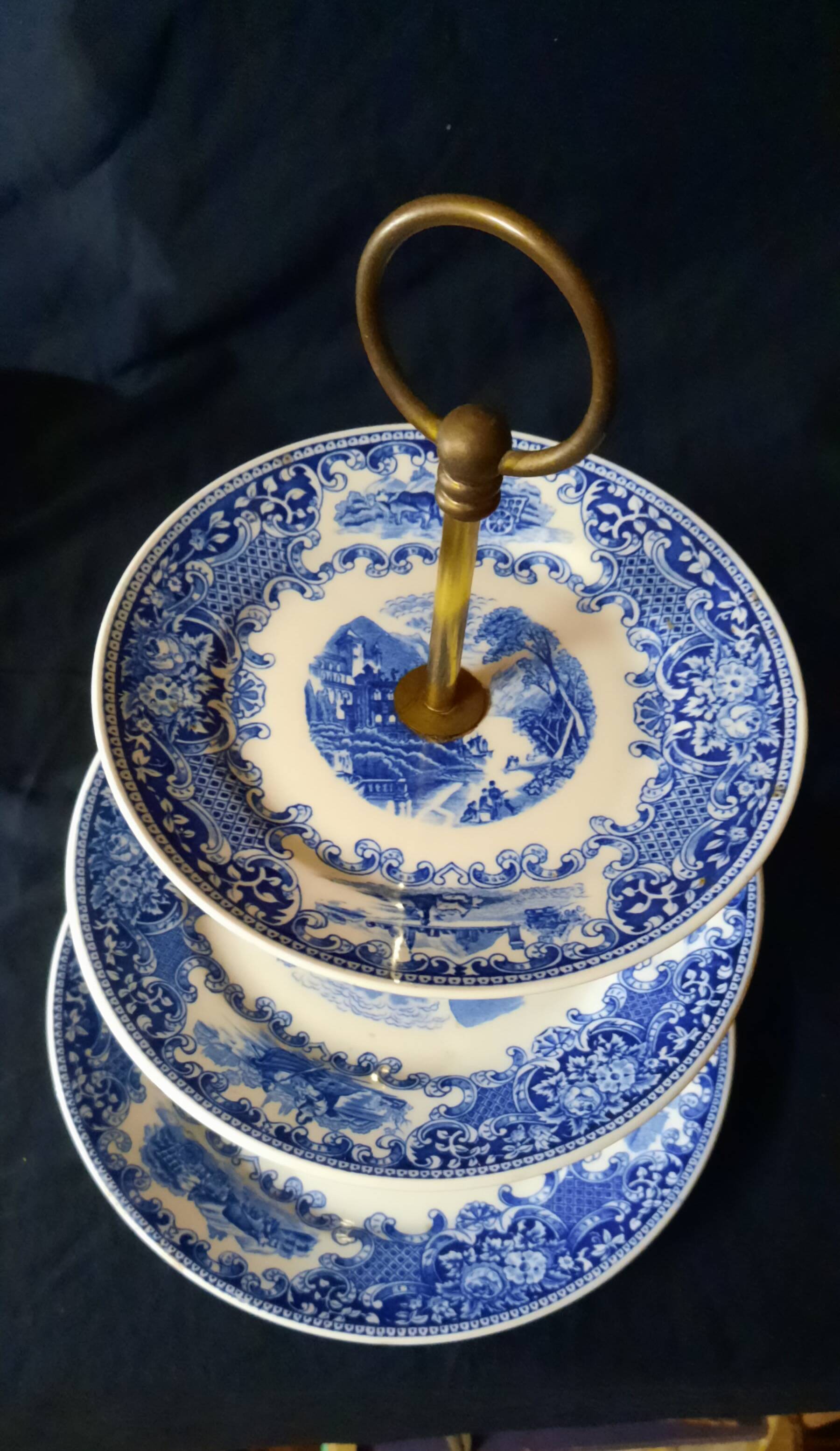 Dutch earthenware, Castillo model dessert service