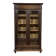 Breton library from the early 20th century in chestnut wood