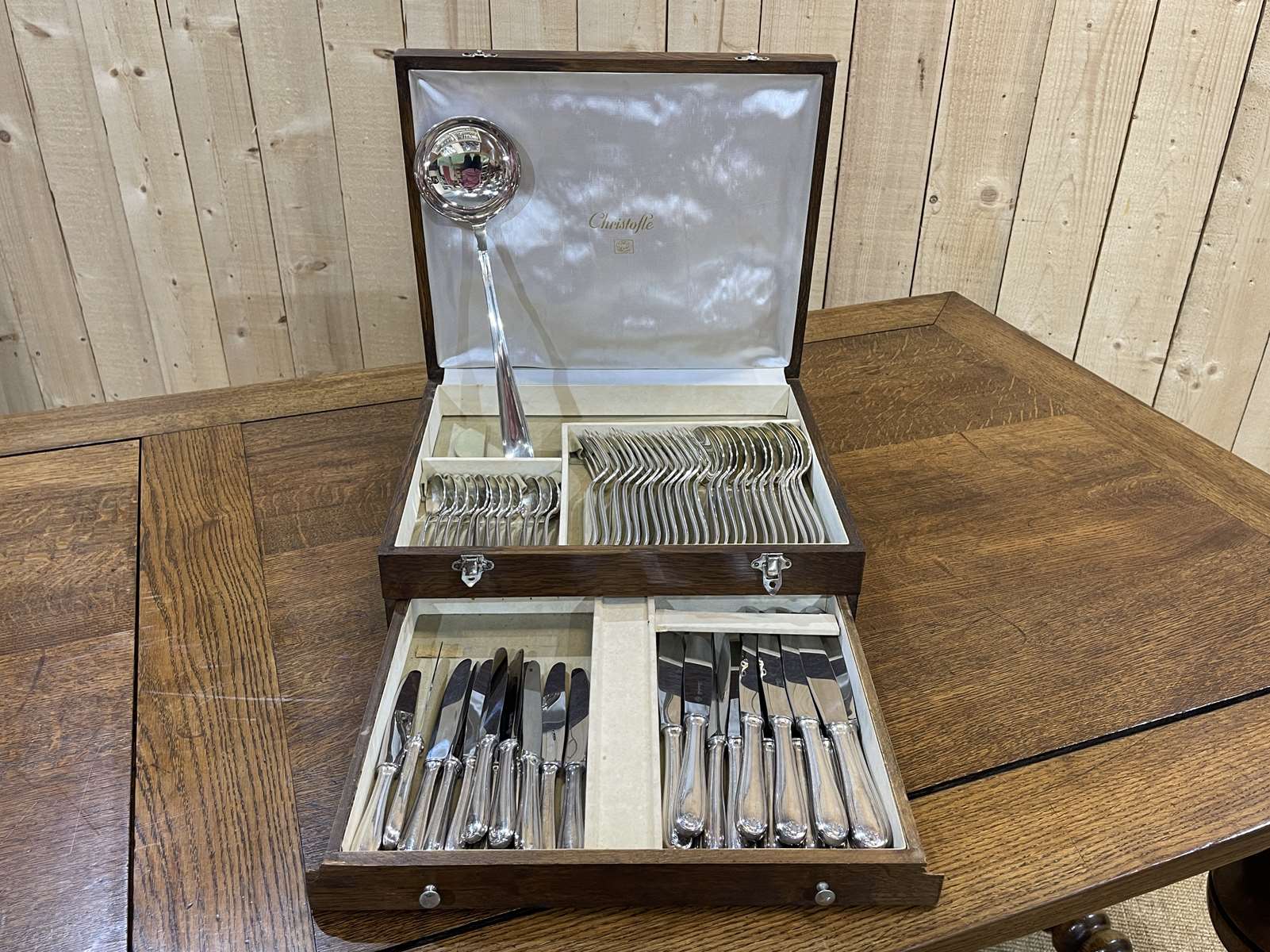 Housewife christofle shell model - 61 pieces