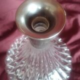 Decanter decanter with silver neck