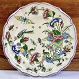 7 flat plates Gien model cornucopia 1938 1960