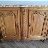 Sideboard with marble