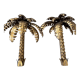 Palm wall lamps