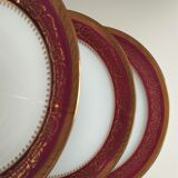 Serviteur à gâteaux 3 étages en porcelaine de Limoges