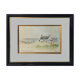 Painting watercolor "the house of viviers" quiberon signed & frame