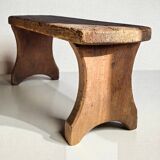 Wooden bench / footrest
