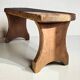Wooden bench / footrest