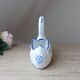 Cache hand-painted porcelain swan pot in portugal