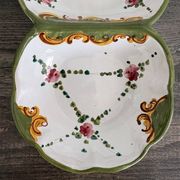 Vintage ceramic Italian aperitif plate