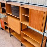 High modular sideboard G.FRYDMAN vintage 1950s-70s