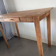 Table bureau rectangulaire en bois