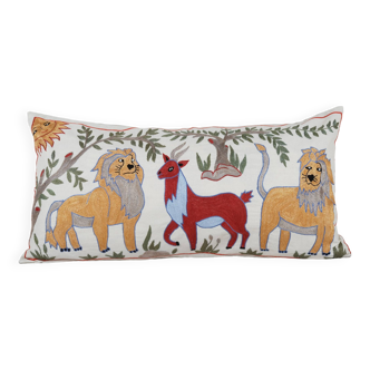 Housse de coussin turque Suzani