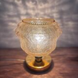 Amber table lamp