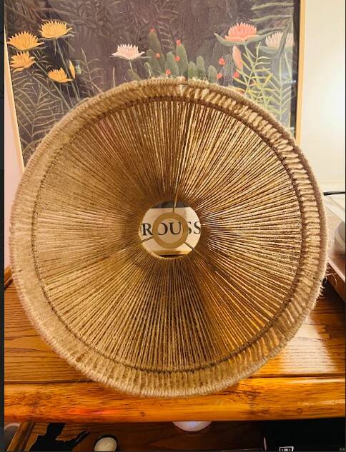 Woven / rope lampshade