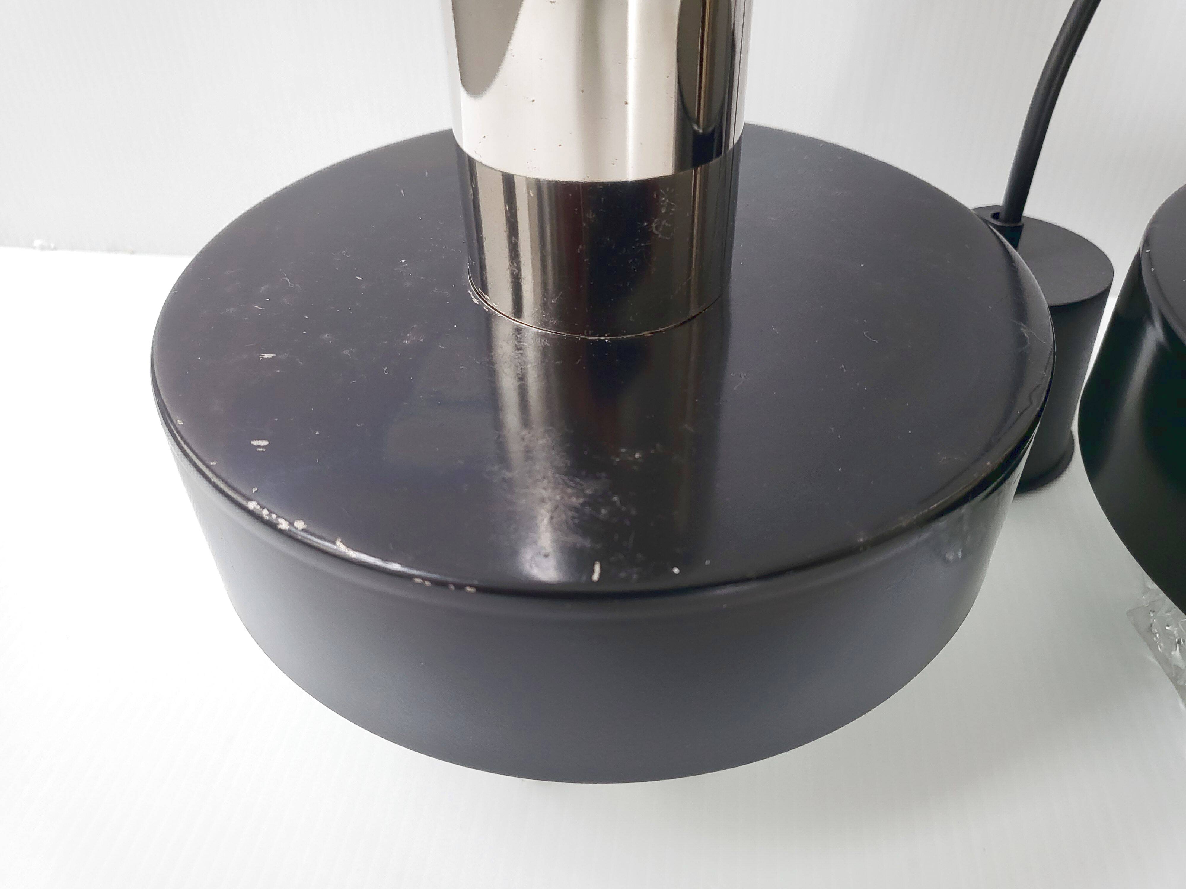 Set of 3 vintage pendant lights 1960