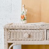 Rattan desk