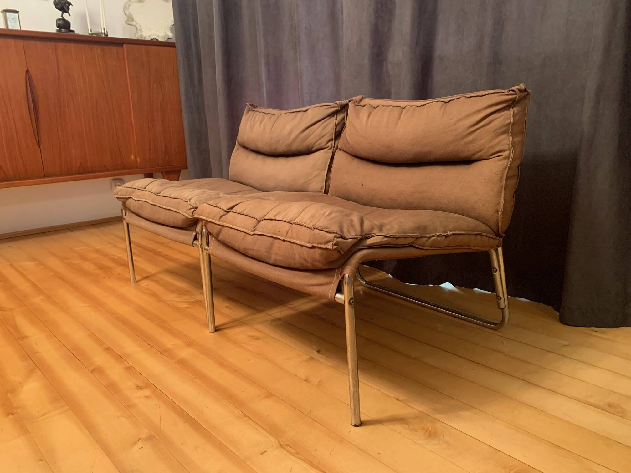 Gillis Lundgren easy chairs, Ikea, Sweden, 1970s