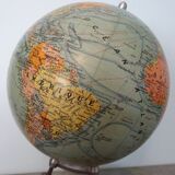 Earth Globe Forest end 19th H39 cm