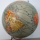 Globe terrestre Forest fin XIXème H39 cm