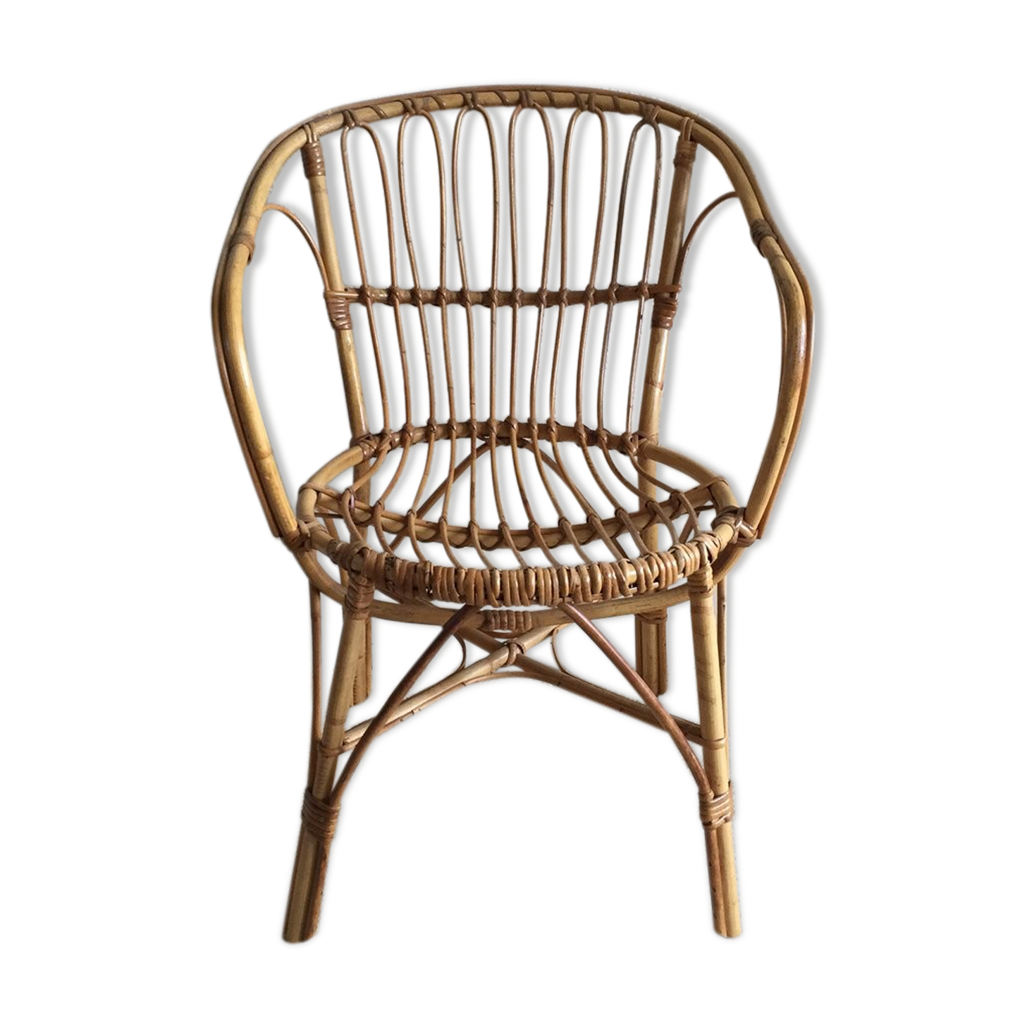 Vintage rattan chair
