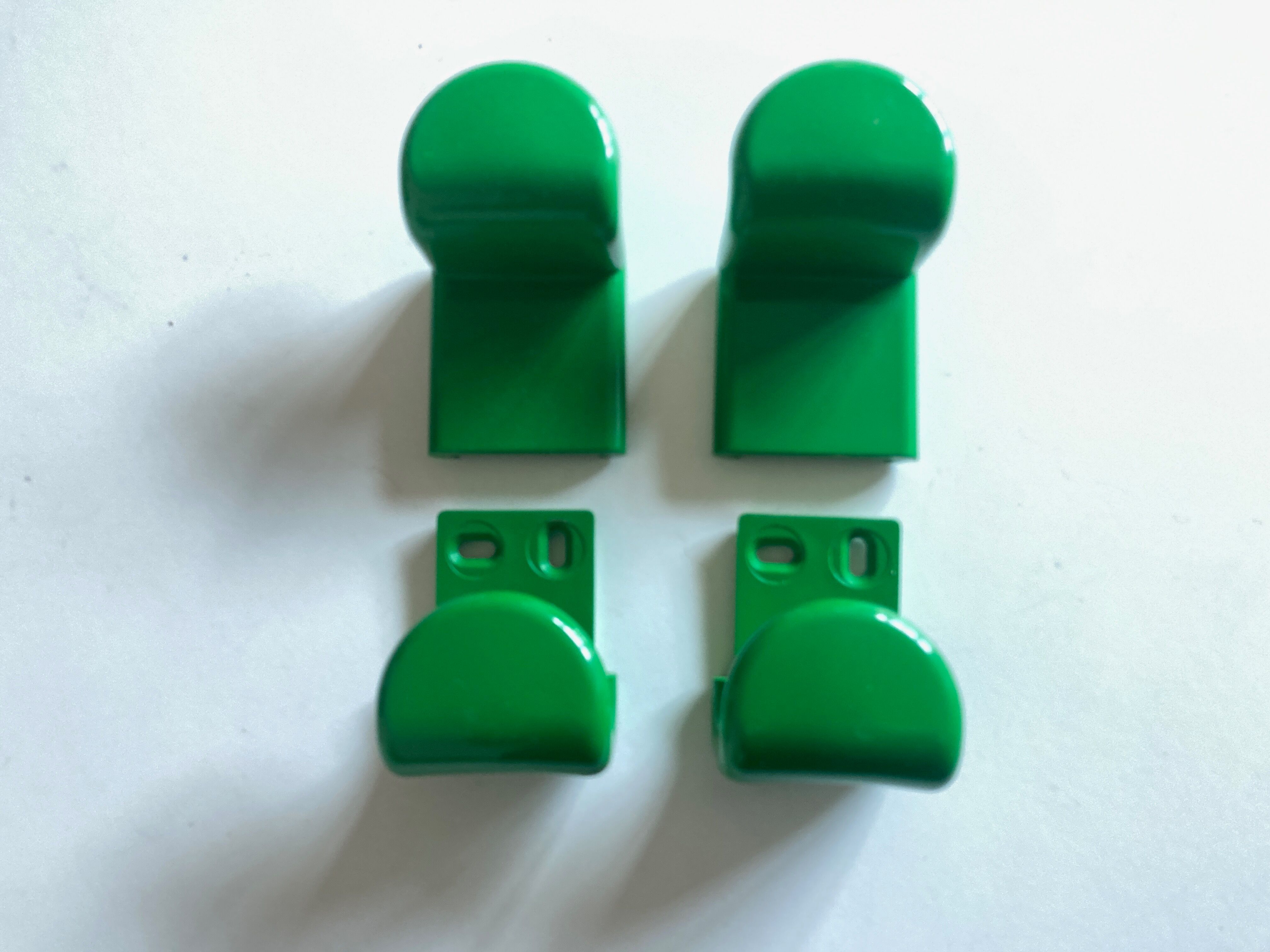 Pairs of Italian design hook Gedy late 1970