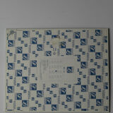 Painting on panel, countryside in spring.