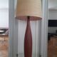 Grande lampe Danoise moderniste signée ESA vintage