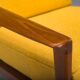 Chaise longue danoise du milieu du siècle en teck attribuée à Ib Kofod-Larsen, années 1960
