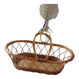 Old wicker basket