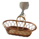 Antique wicker basket
