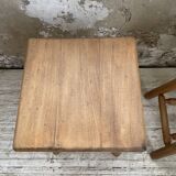 Pair of beech stools