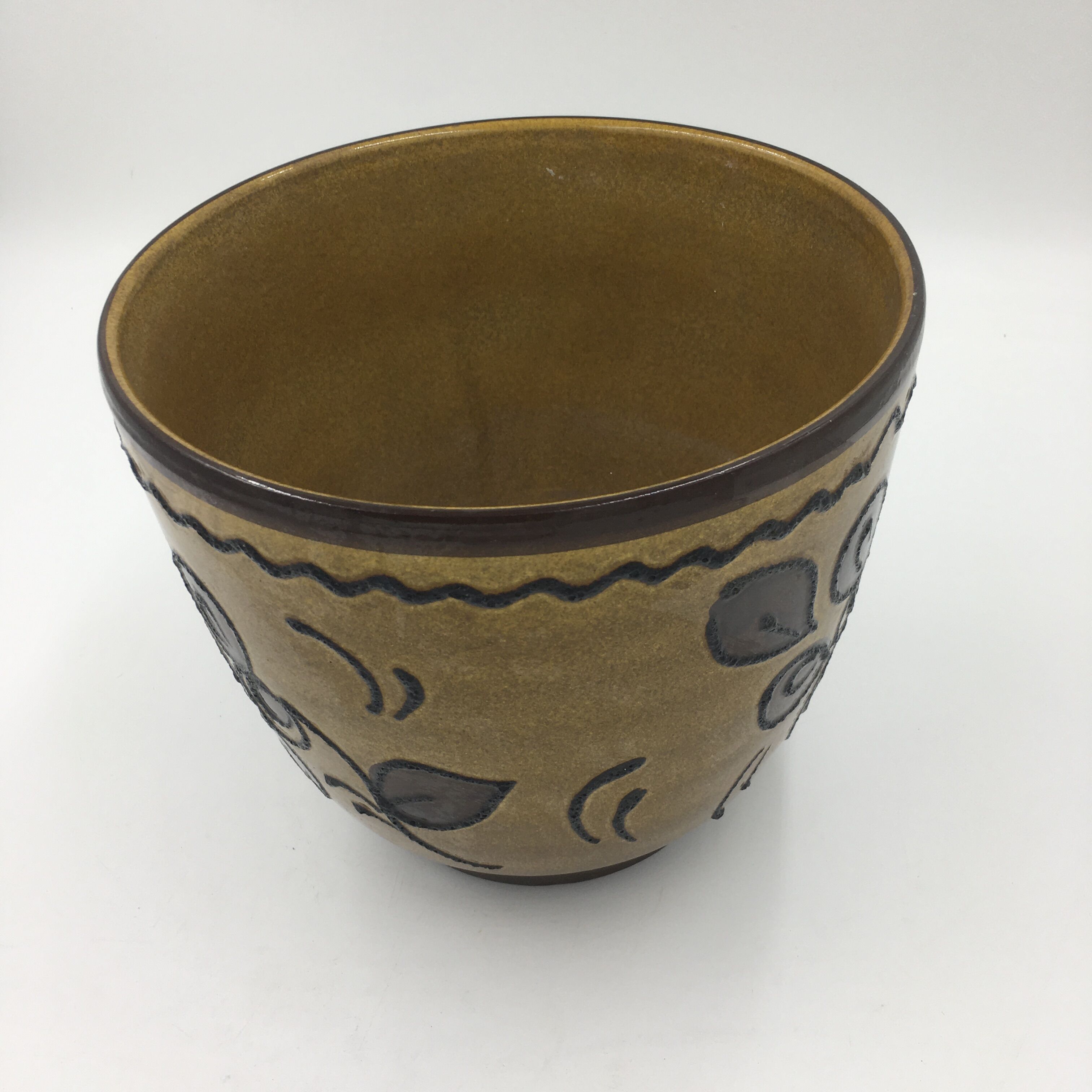 Bay ceramic pot cover