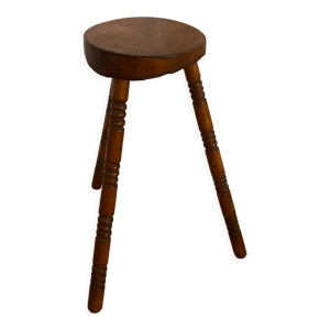tabouret tripode vintage