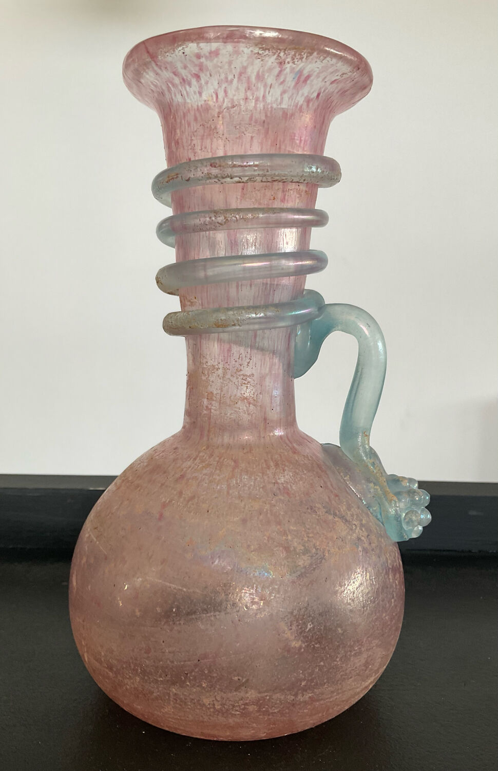 Old "Scovo" vase in Murano glass