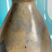 Vases bleu grès verre opalin vintage