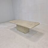 Table basse en marbre italien, années 1970