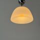 Opal glass ceiling light in Bauhaus style, Art Deco, 1940s, Germany