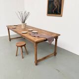 Table de ferme en hêtre XL