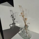 Mini round glass carafe D9 H14.5