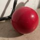 Coat hooks with 4 balls from the 1960s.