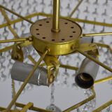 Vintage chandelier with stamps