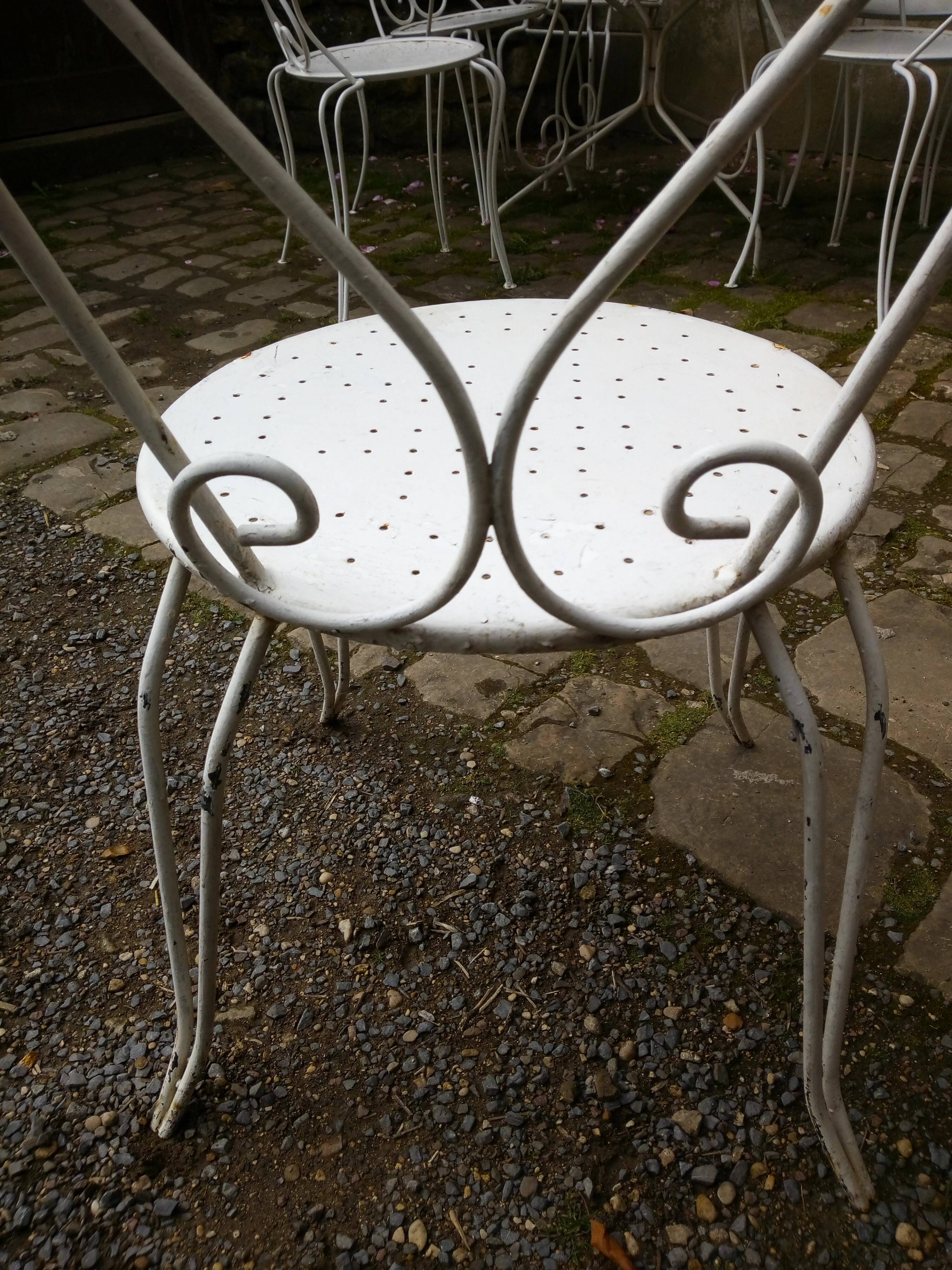 Garden furniture with two chairs