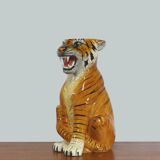 Vintage tiger umbrella holder 1970