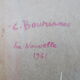 Claude Bourianes Painting table 1961 Aude Port la Nouvelle