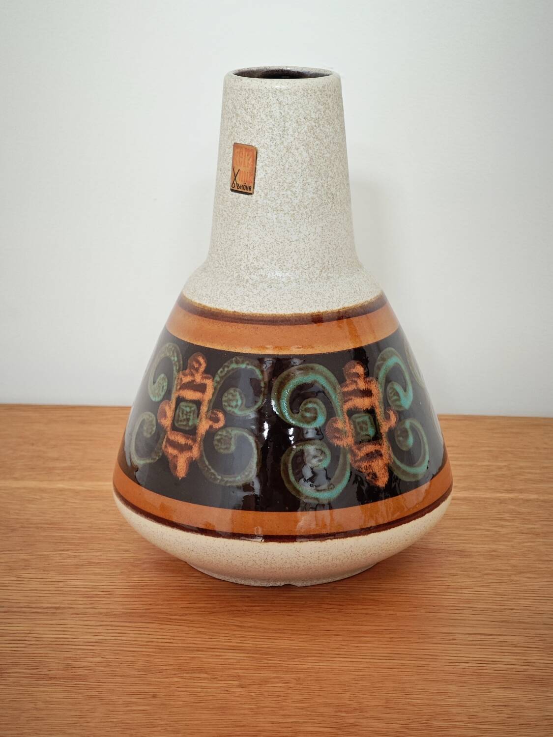 West Germany vase 310 - 22 Dumler and Breiden ochre green