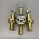rare Brass tube "TORCH" Wall Light sconce by GAETANO SCIOLARI, Italy 1970s