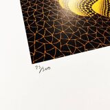 Lithographie en édition limitée de Yayoi Kusama (d'après).