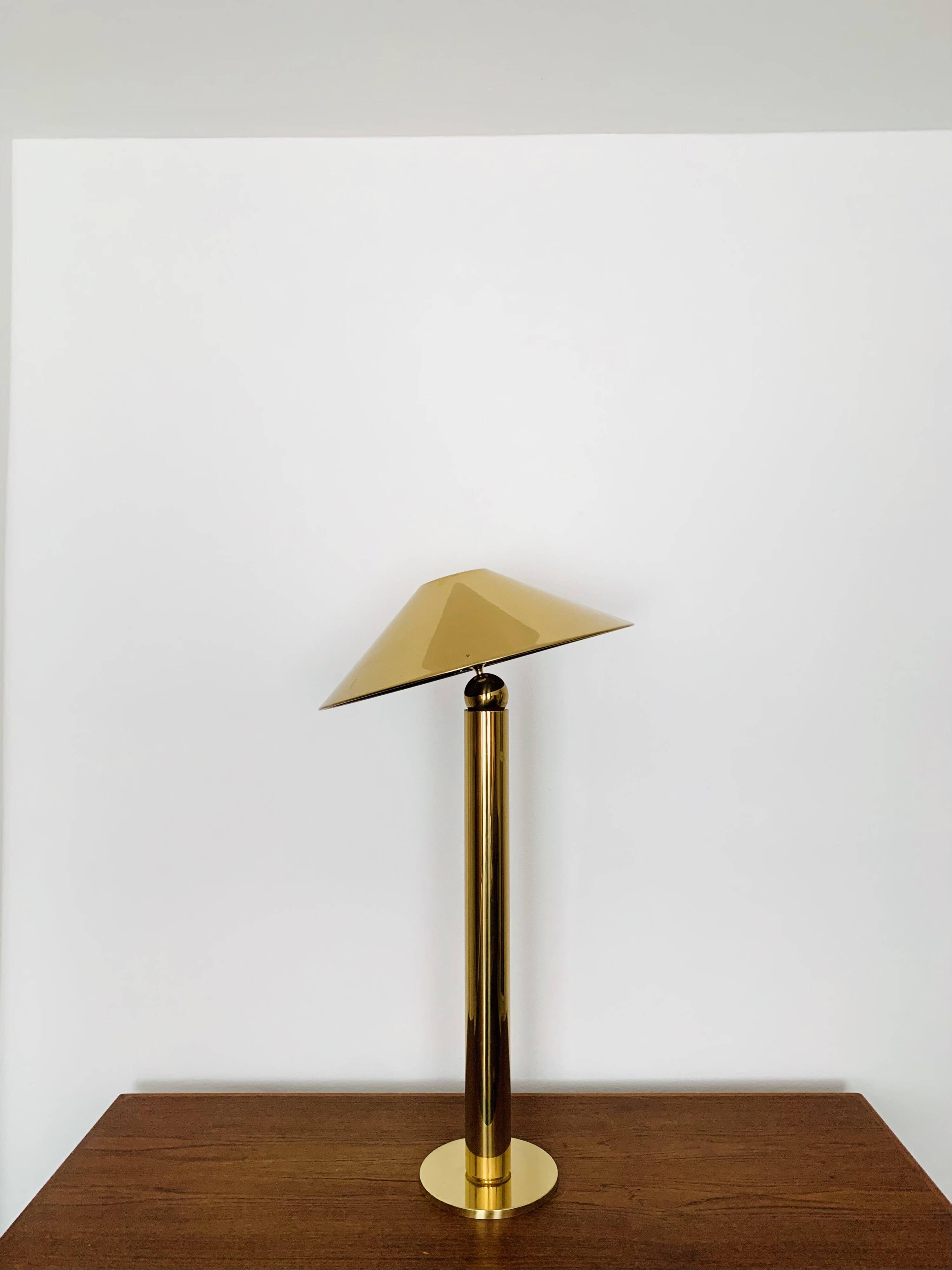 Brass Floor Lamp by Florian Schulz